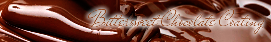 Bittersweet chocolate coating